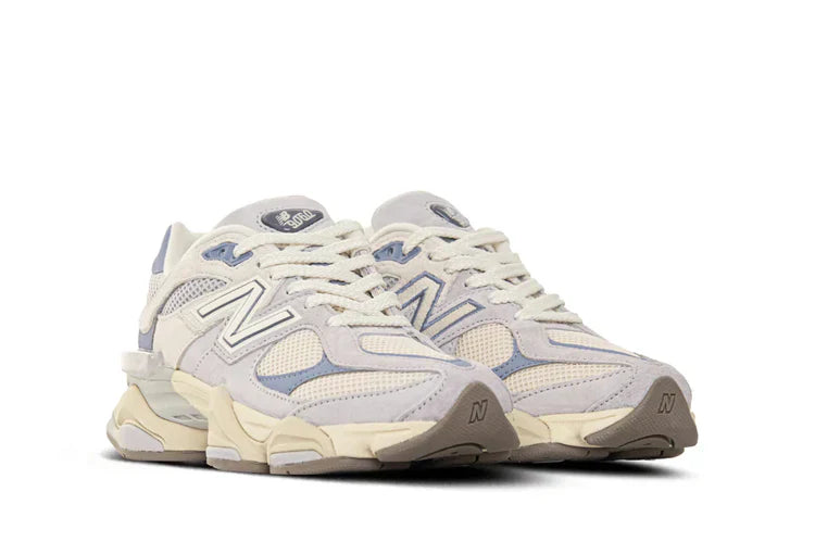 Tênis New Balance 9060 Pearl Grey Linen Azul